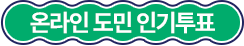온라인 도민 인기투표