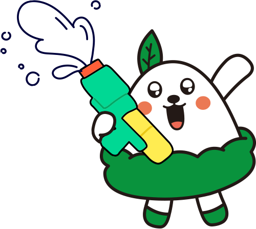 물총을 든 힐리